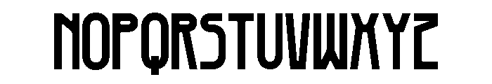 Terrano-Regular Font UPPERCASE