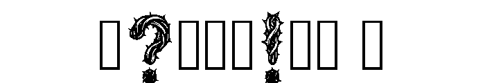 Tertia Regular Font OTHER CHARS