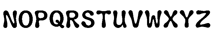 Tervix Regular Font LOWERCASE