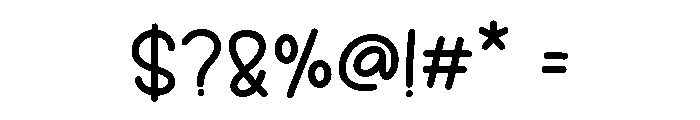 Test Preview 02 Font OTHER CHARS