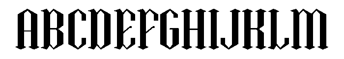 Testyn Regular Font UPPERCASE