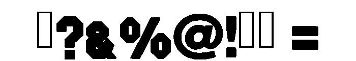 Texas College Regular Font OTHER CHARS