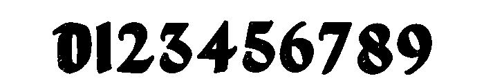 Texas Cowboy Regular Font OTHER CHARS