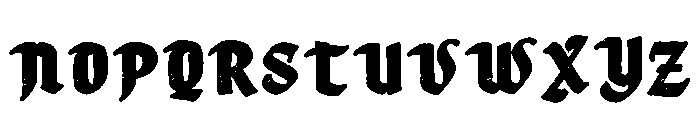 Texas Cowboy Regular Font UPPERCASE