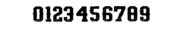 Texas Grunge Regular Font OTHER CHARS