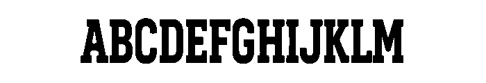 Texas Pride Font UPPERCASE