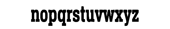 Texas Pride Font LOWERCASE