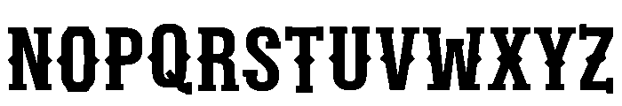 Texas Rodeo Regular Font LOWERCASE