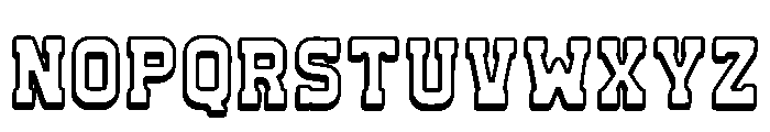 Texas Simple Regular Font LOWERCASE