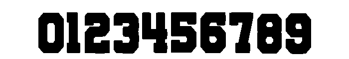 Texas Vintage Regular Font OTHER CHARS
