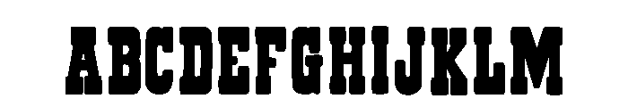 Texas Western Regular FONT