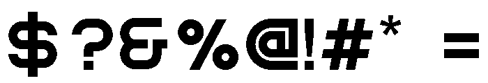 Texolor Regular Font OTHER CHARS