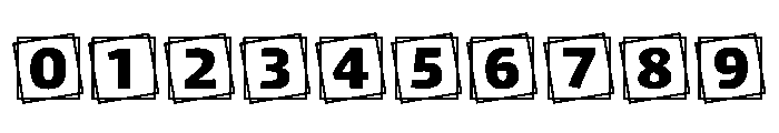 Text Frame Regular Font OTHER CHARS
