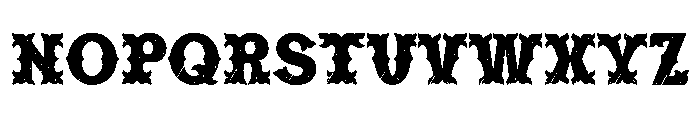 Texture Letters Font UPPERCASE