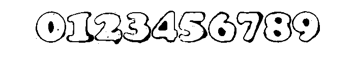 Textured Ink Stamp By S Regular Font OTHER CHARS