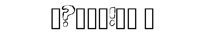 Textured Ink Stamp By S Regular Font OTHER CHARS