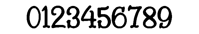 technologia Font OTHER CHARS