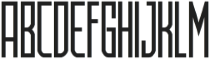 TENSIGAN Regular otf (400) Font UPPERCASE