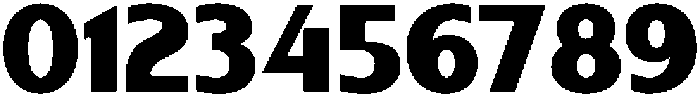 TERDECO Regular otf (400) Font OTHER CHARS