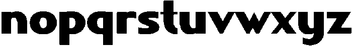 TERDECO Regular otf (400) Font LOWERCASE