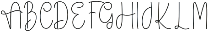 Teacher Appreciation Regular otf (400) Font UPPERCASE