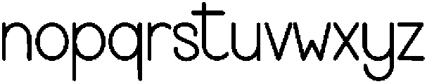 Teacher Paint Regular otf (400) Font LOWERCASE