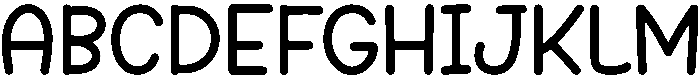 Teacher Regular otf (400) Font UPPERCASE