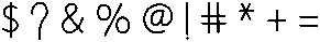 Teacher Signature Regular otf (400) Font OTHER CHARS
