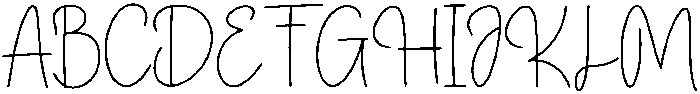 Teacher Signature Regular otf (400) Font UPPERCASE