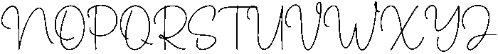 Teacher Signature Regular otf (400) Font UPPERCASE
