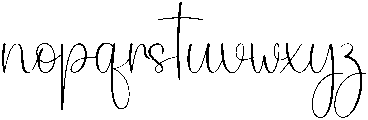 Teacher Signature Regular otf (400) Font LOWERCASE