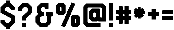 Team Spirit Regular otf (400) Font OTHER CHARS