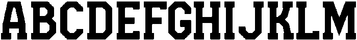 Team Spirit Regular otf (400) Font UPPERCASE
