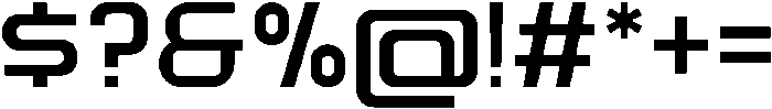 Techead Regular otf (400) Font OTHER CHARS