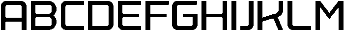 Techead Regular otf (400) Font UPPERCASE