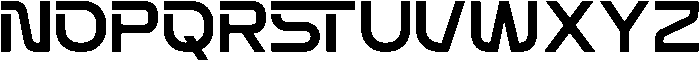 Techetic Human otf (400) Font UPPERCASE
