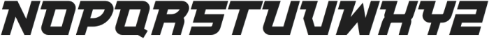 TechnoTitan-Regular otf (400) Font UPPERCASE
