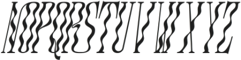 Technology Showcasing Light Italic otf (300) Font LOWERCASE