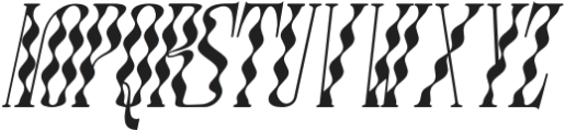 Technology Showcasing Regular Italic otf (400) Font LOWERCASE