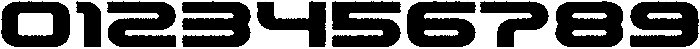 Techzone Brush otf (400) Font OTHER CHARS