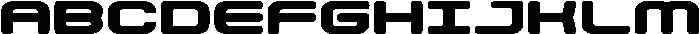 Techzone Circular otf (400) Font UPPERCASE