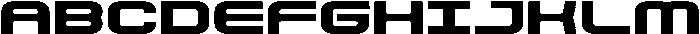 Techzone Inline otf (400) Font UPPERCASE