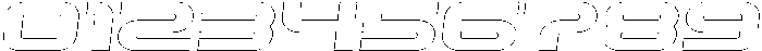 Techzone Outline Italic otf (400) Font OTHER CHARS