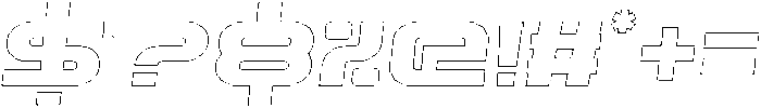 Techzone Outline Italic otf (400) Font OTHER CHARS