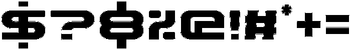 Techzone Rimmed otf (400) Font OTHER CHARS