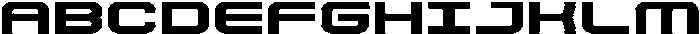 Techzone Rimmed otf (400) Font UPPERCASE