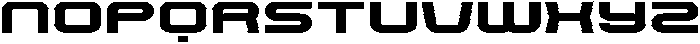 Techzone Rimmed otf (400) Font UPPERCASE