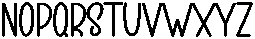 Teddy Bear Regular otf (400) Font UPPERCASE