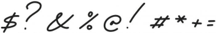 Tedless Script otf (400) Font OTHER CHARS
