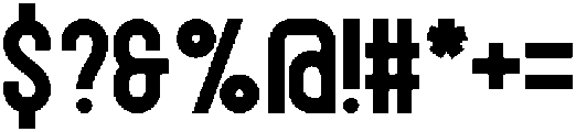 Teenage Luck otf (400) Font OTHER CHARS